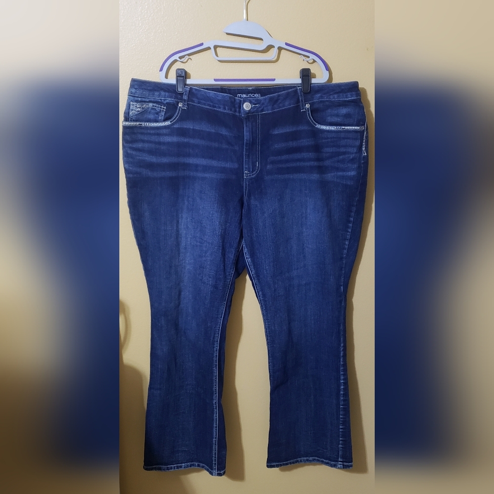 Maurices Womens Plus Size Jeans- Size 24w REG